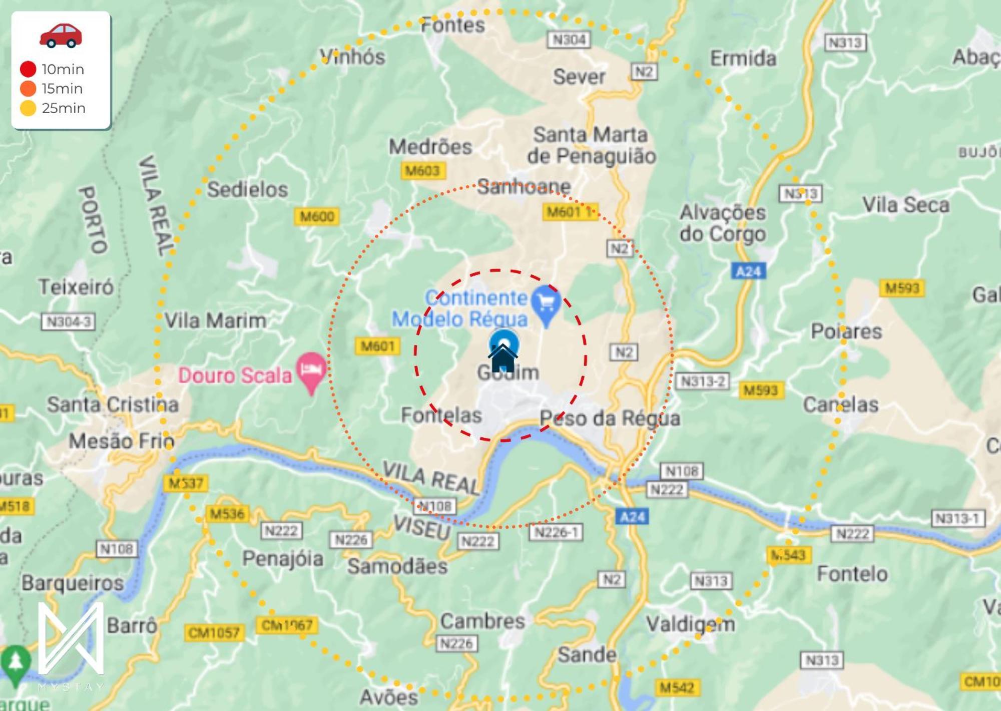 Mystay - Oliveira Douro House Peso da Régua Dış mekan fotoğraf